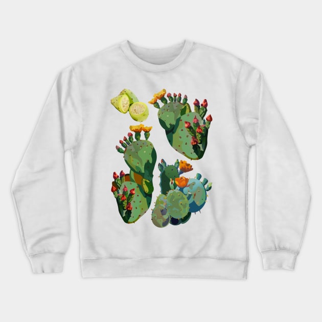 Nopalitos Pack! Crewneck Sweatshirt by emiliapapaya